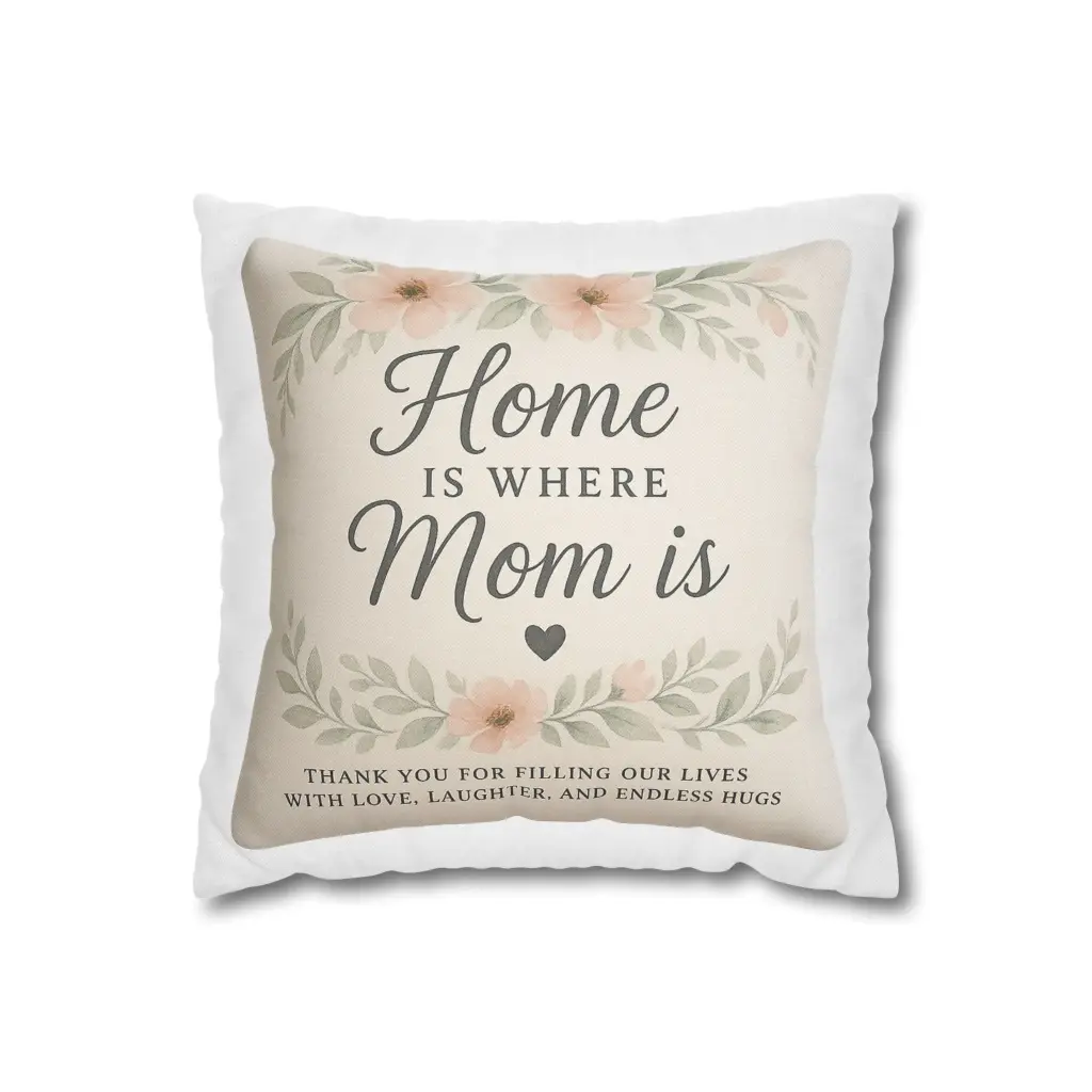 Home is Where Mom Is Pillowcase