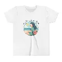 Let Your Heart Drift Ocean Vibe Youth Short Sleeve Tee