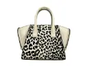 Avril XS Cream Cheetah Satchel Crossbody Bag Purse