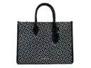 Mirella Medium Top Zip Crossbody Tote Bag Black