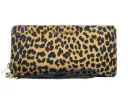 Jet Set Animal Print Continental Wristlet Wallet