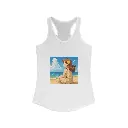 Waves & Whispers - Women's Racerback Summer Tank
