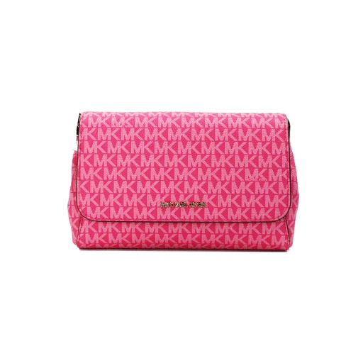 [BG 4383016] Jet Set Medium Electric Pink Convertible Pouchette Crossbody Bag