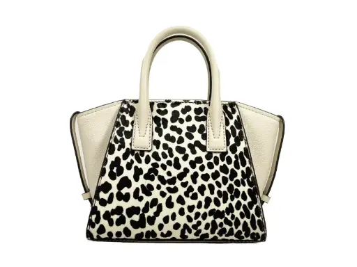 [BG 6216390] Avril XS Cream Cheetah Satchel Crossbody Bag Purse