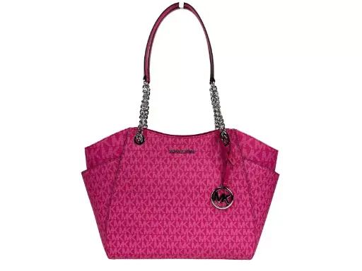 [BG 6613402] Jet Set Large Chain Shoulder Tote Bag Dragon Fruit