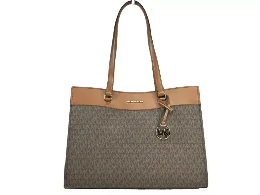 [BG 6325640] Jet Set Large Pocket Tote Bag Brown