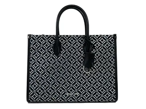 [BG 6164824] Mirella Medium Top Zip Crossbody Tote Bag Black