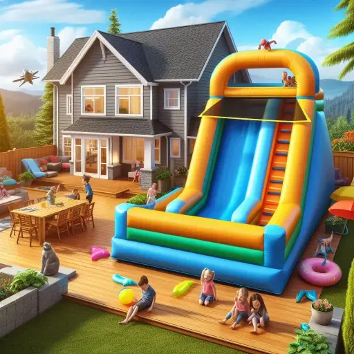 Backyard Party Slide