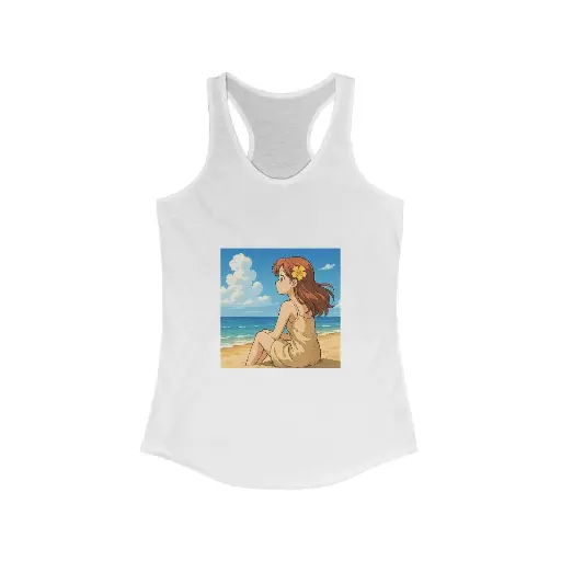 Waves & Whispers - Women's Racerback Summer Tank