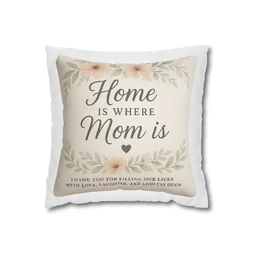 Home is Where Mom Is Pillowcase
